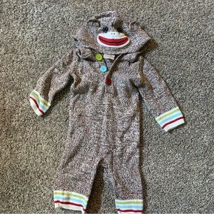🌺3/$15 sale! 🌺Sock monkey one piece outfit